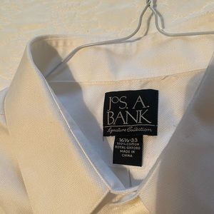 Joseph A Bank tuxedo shirt